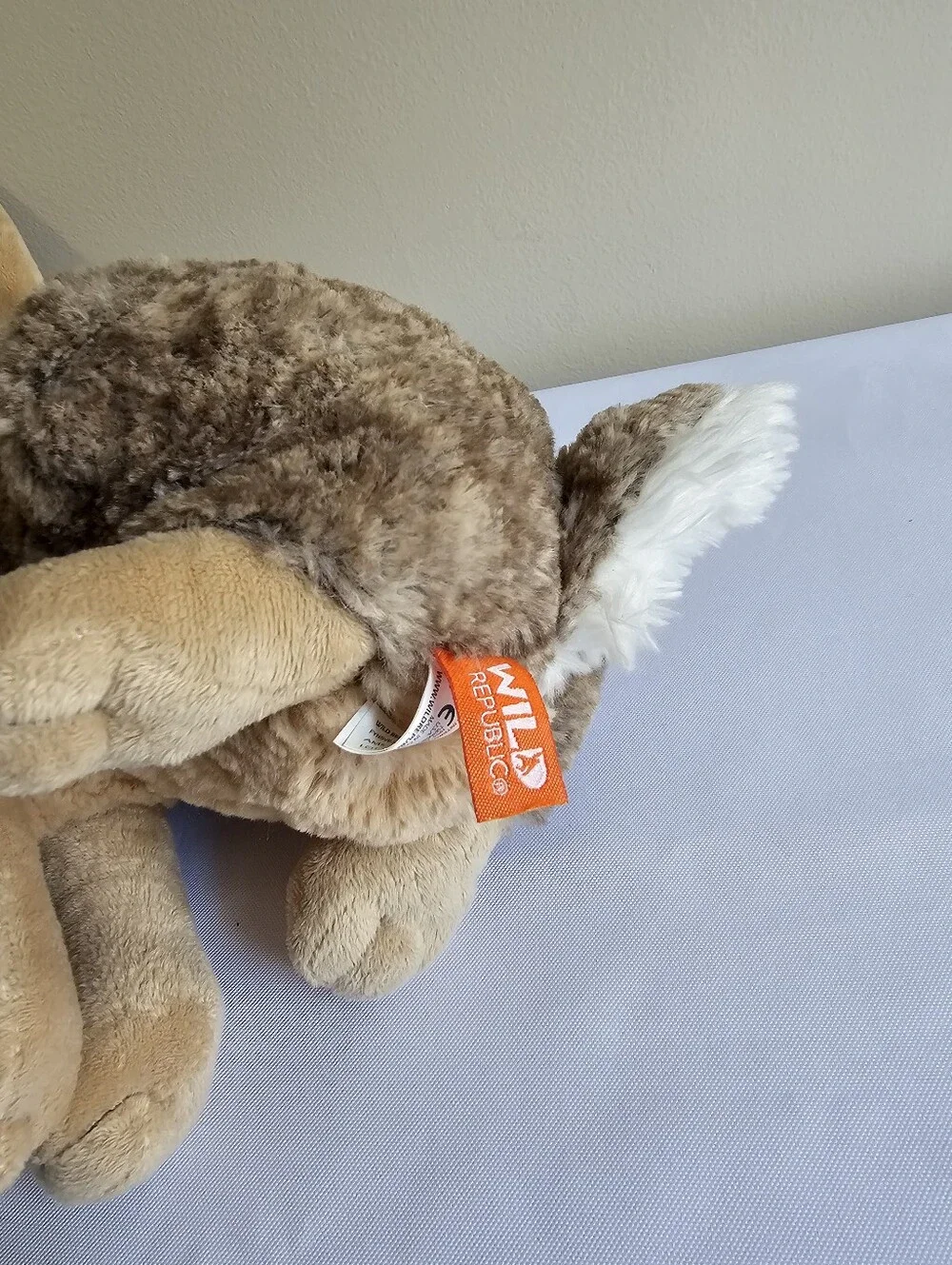 Plush Brown Rabbit Stuffed Animal - Soft Cuddly Bunny